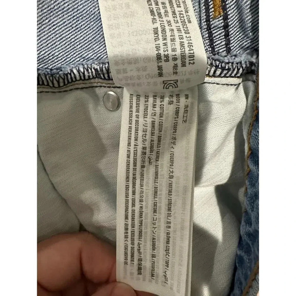 Abercrombie & Fitch Midi Denim Skirt - Picture 5 of 5